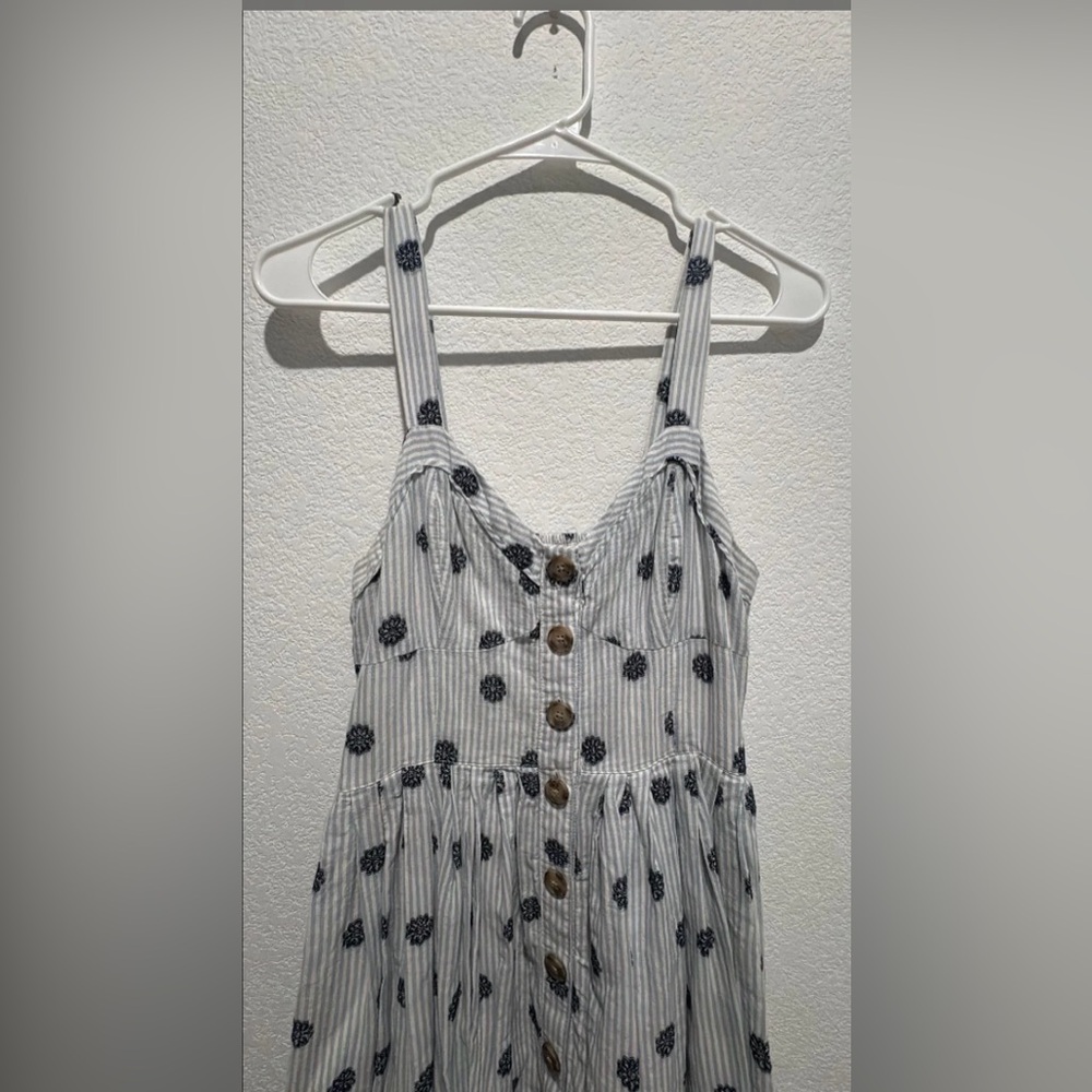 Anthropologie Maeve Savoy Buttondown Sundress size 6 - Picture 3 of 3